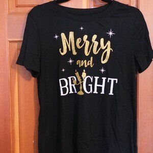 Disney Parks Merry and Bright Tshirt